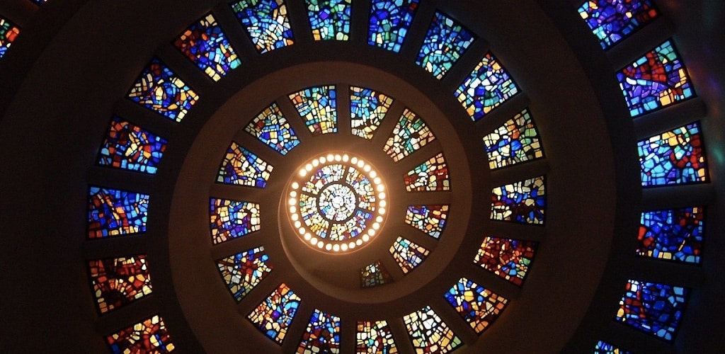 stain glass ceiling universal