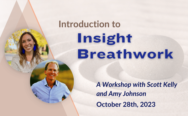 ntroduction to Insight Breathwork workshop banner. Workshop is Oct 28th